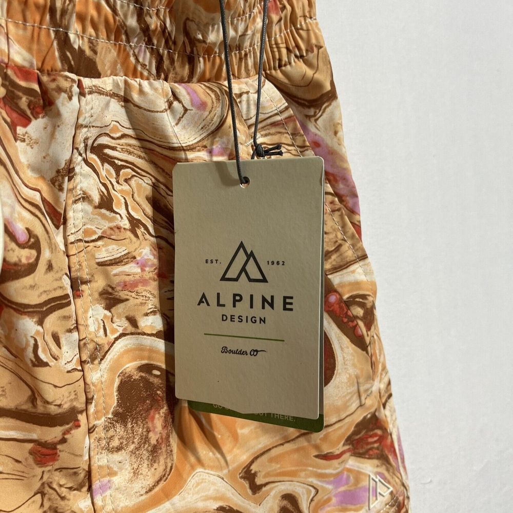 Alpine Design Fairview Shorts‎ Women's Small Multi Mesh Lined Pockets Drawstring - Picture 3 of 5